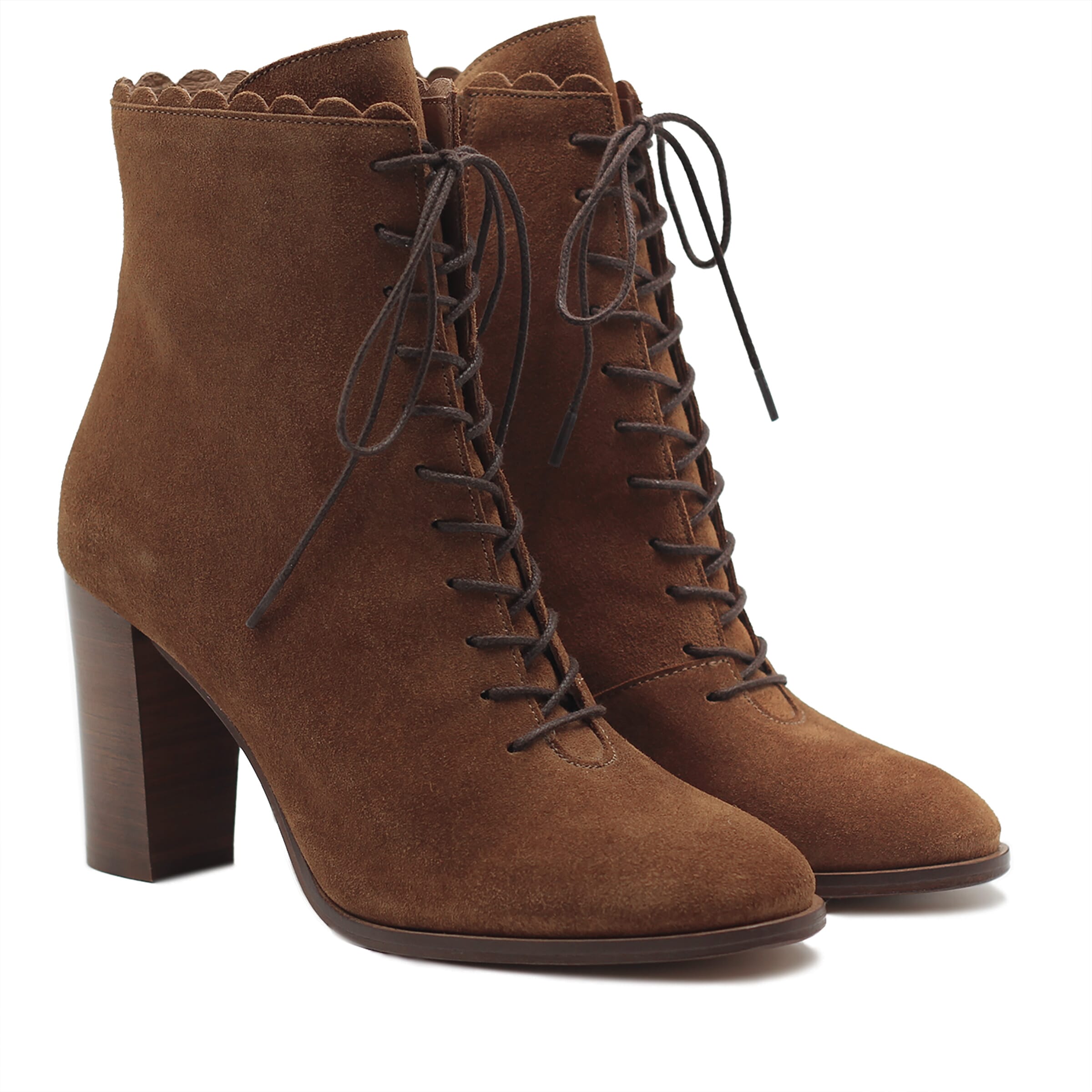 Bottines lacets femme cuir on sale