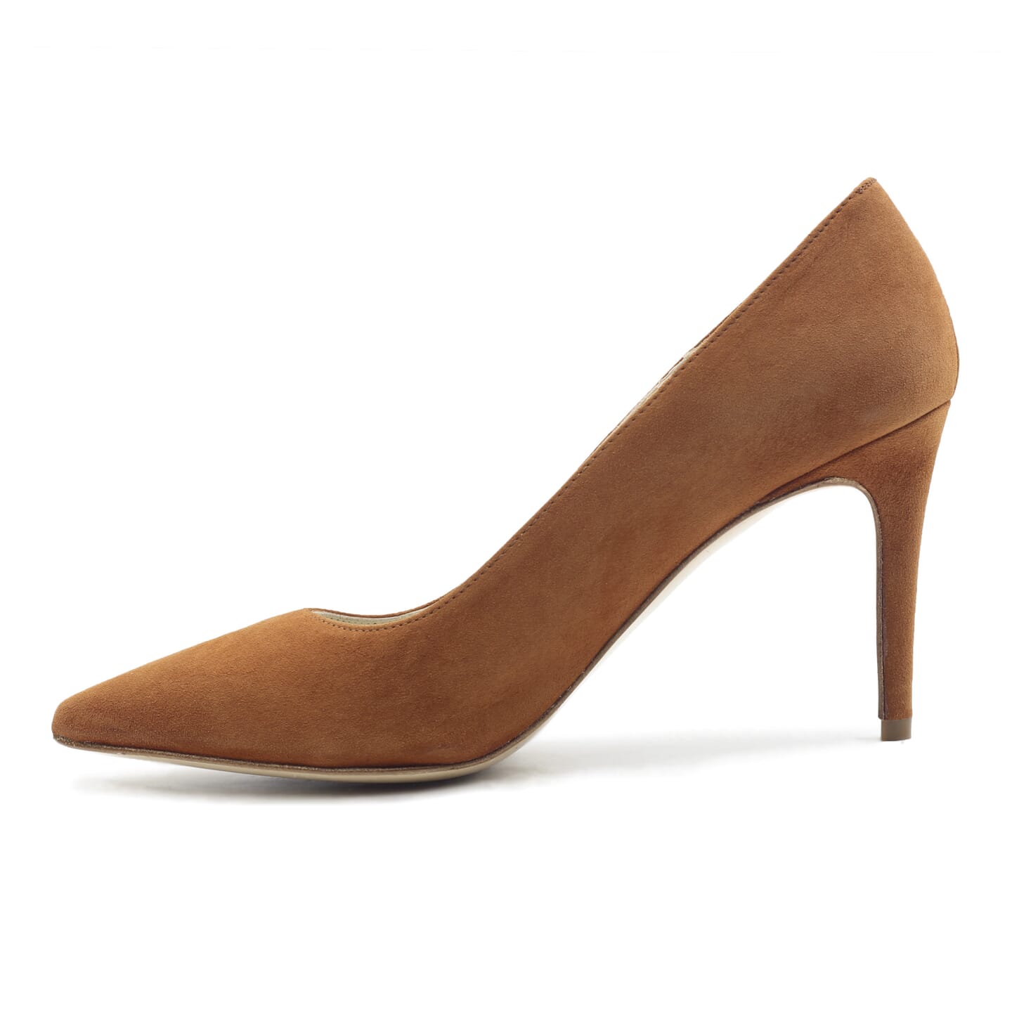 escarpins femme cuir camel