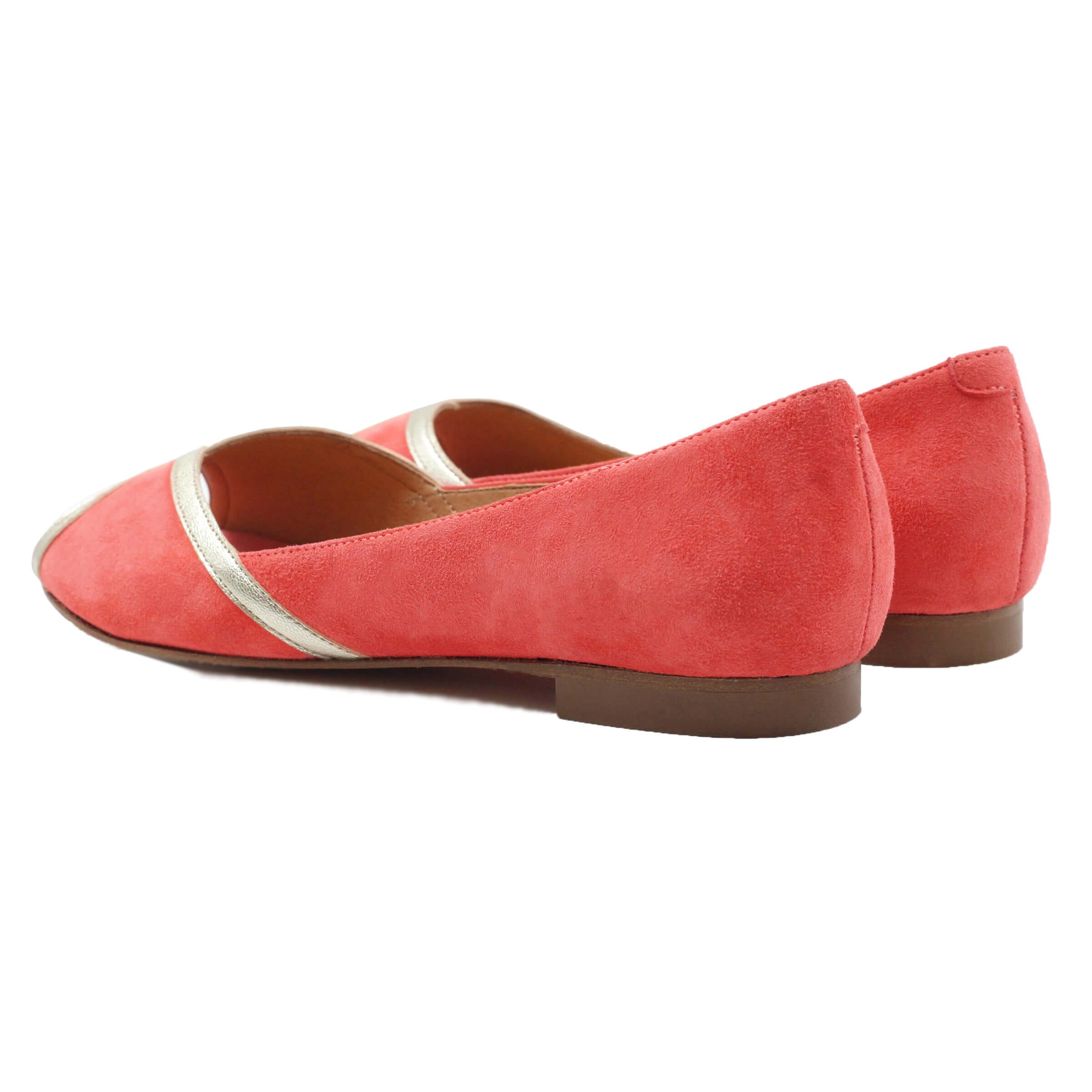 Ballerines classiques rose chair style d\u00e9contract\u00e9 Chaussures Ballerines 
