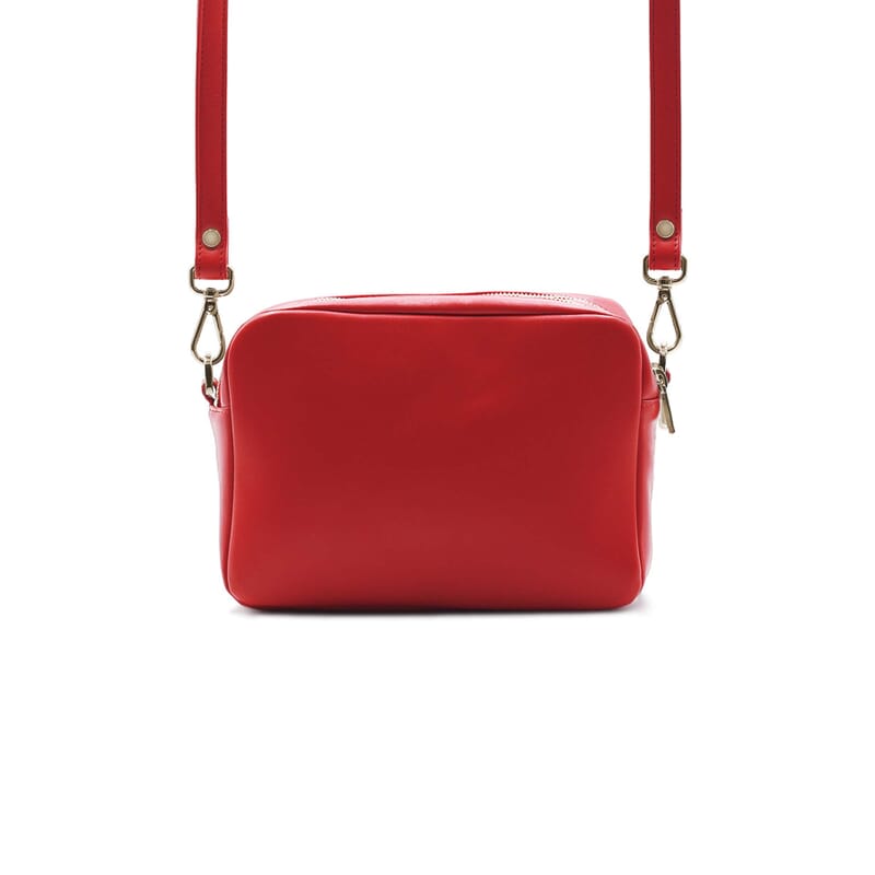 back view gabrielle bag red leather jules &amp; jenn