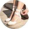 sandales compensées femme jules & jenn