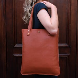 view bag flat leather bag woman seed brick jules &amp; jenn