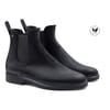 boots pluie caoutchouc noir & gris jules & jenn