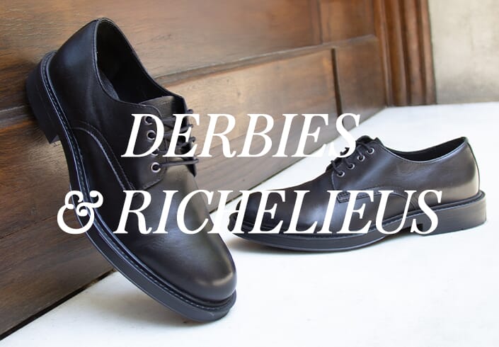 derbies et richelieus cuir pour homme jules & jenn