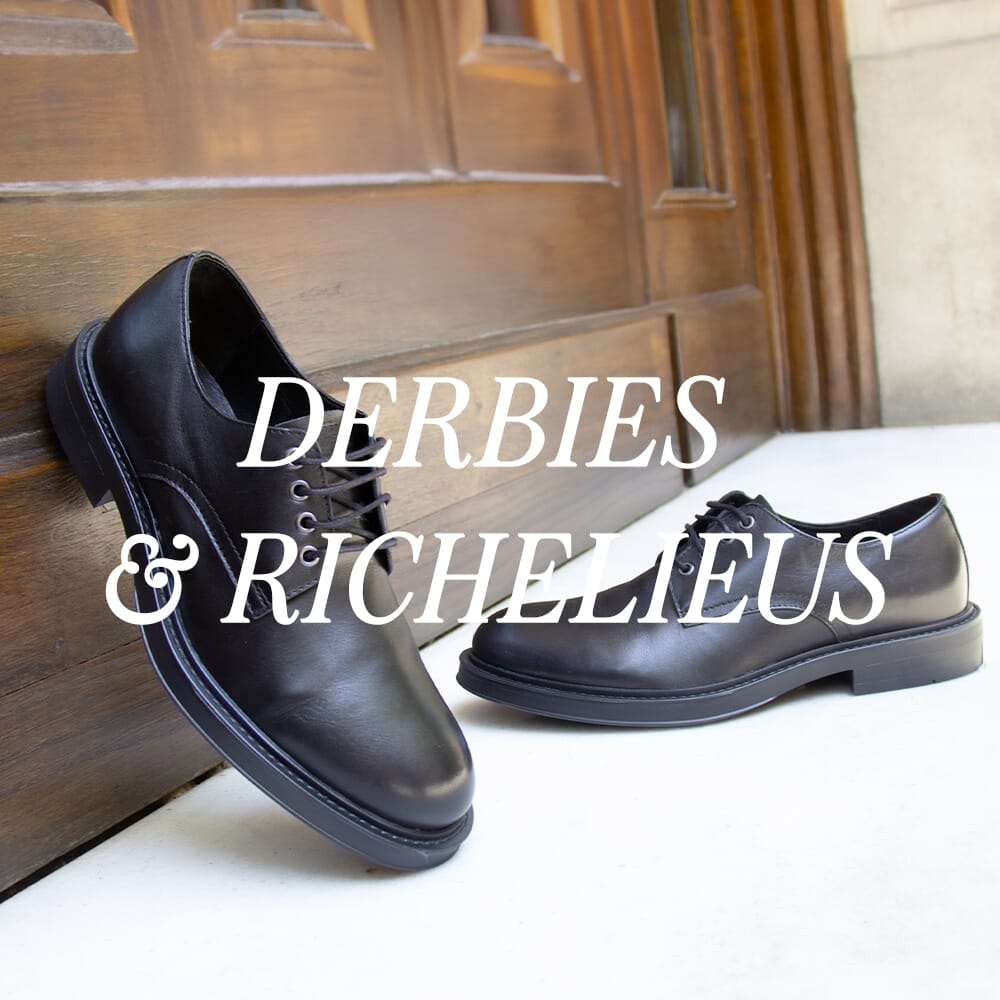 derbies et richelieus cuir pour homme jules & jenn