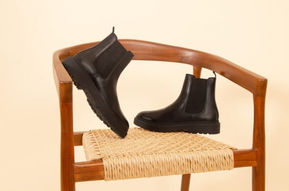 chelsea boots gomme cuir jules & jenn